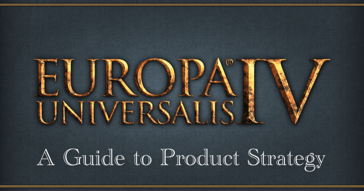 Map-Based Strategy & Product Vision